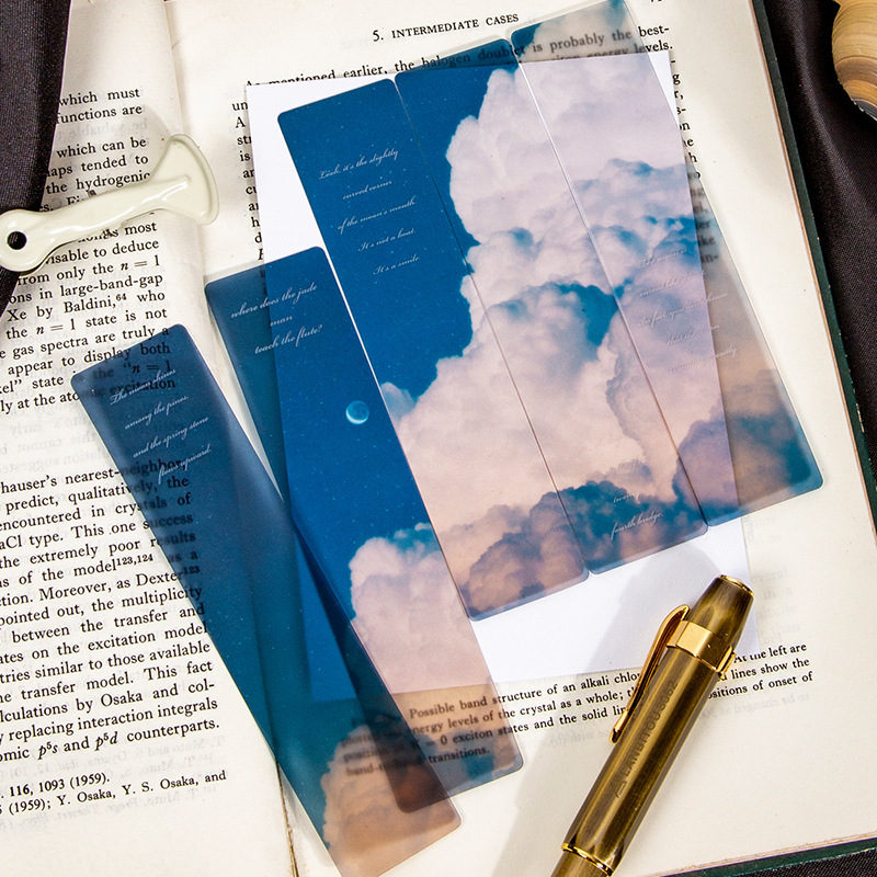 5 個スペースローミングマット PET ブックマーク Diy - Dried Flower Bookmark のレビューと価格